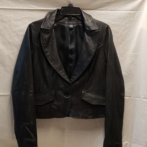 Womens leather Inc. Jacket never worn, size s